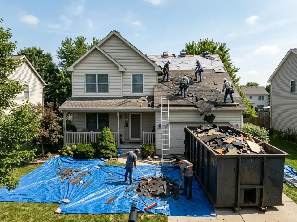 roof-replacement-debris-remova-004 — frequently asked questions, Cheapest Dumpster Rentals in Sleepy Hollow, IL
